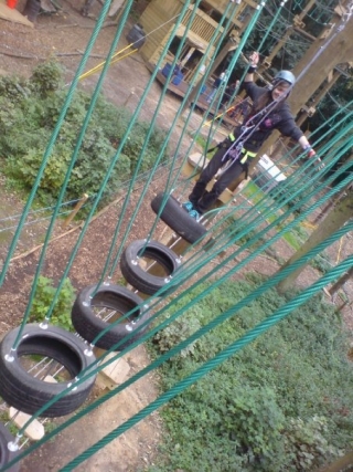 The tyre bridge